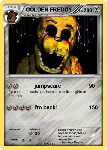 Pokemon GOLDEN FREDDY