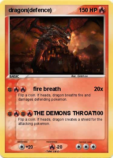 Pokemon dragon(defence)