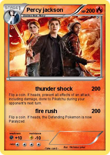 Pokemon Percy jackson