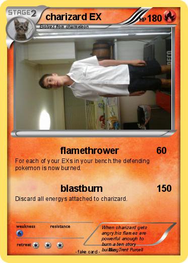 Pokemon charizard EX