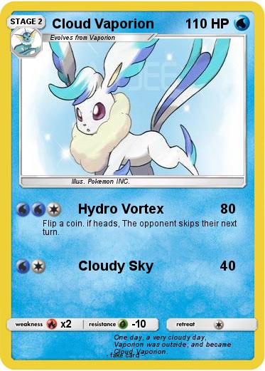 Pokemon Cloud Vaporion