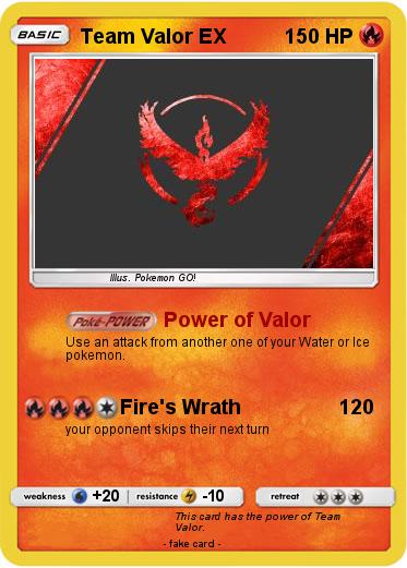 Pokemon Team Valor EX