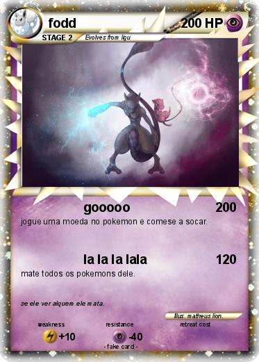 Pokemon fodd