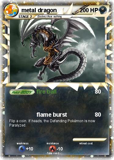 Pokemon metal dragon