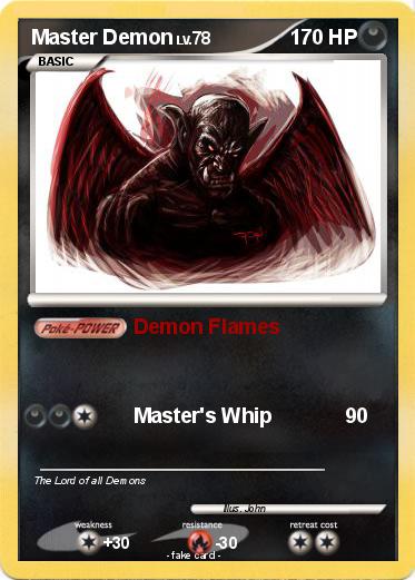 Pokemon Master Demon