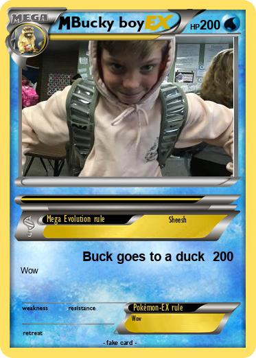 Pokemon Bucky boy