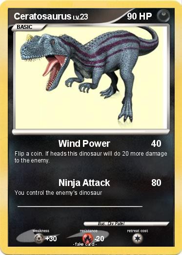 Pokemon Ceratosaurus