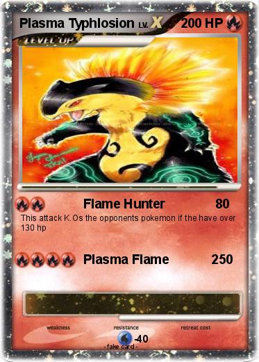 Pokemon Plasma Typhlosion