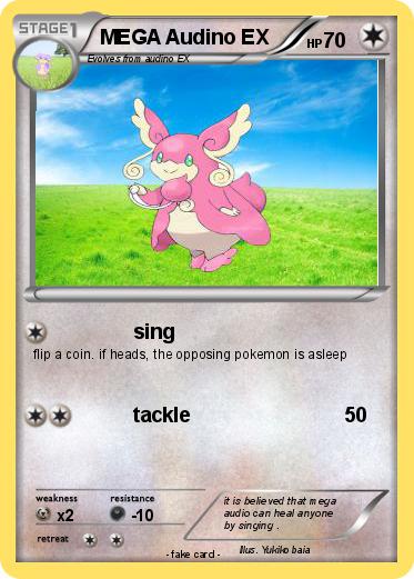 Pokemon MEGA Audino EX