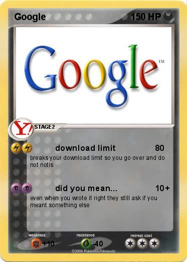 Pokemon Google