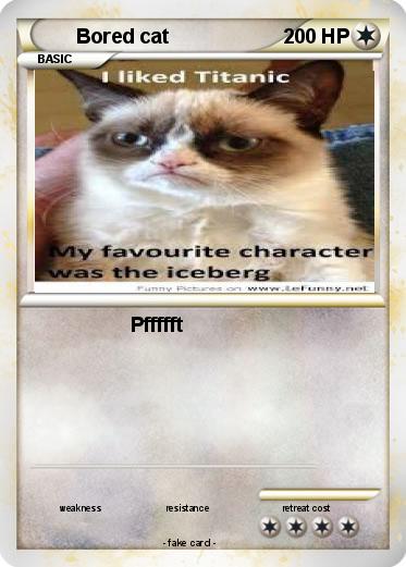 Pokemon Bored cat