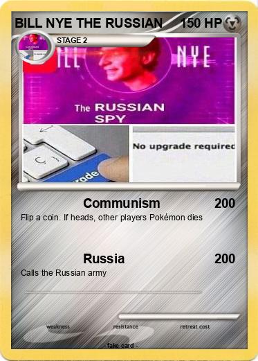 Pokemon BILL NYE THE RUSSIAN