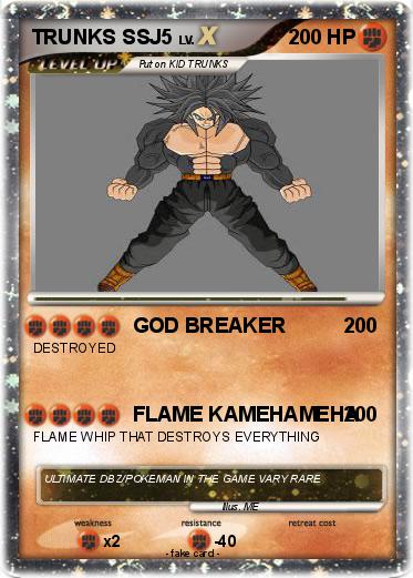 Pokemon TRUNKS SSJ5