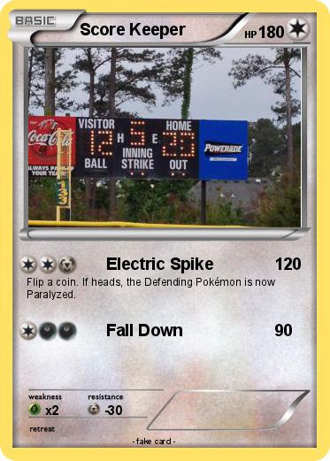 Pokemon Score Keeper