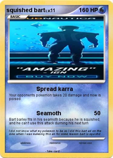 Pokemon squished bart