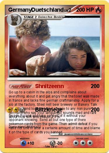 Pokemon GermanyDuetschland