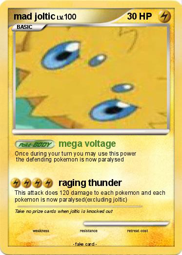 Pokemon mad joltic