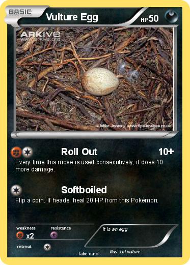 Pokemon Vulture Egg