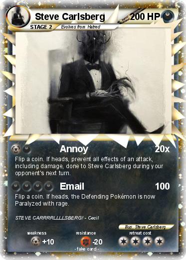 Pokemon Steve Carlsberg