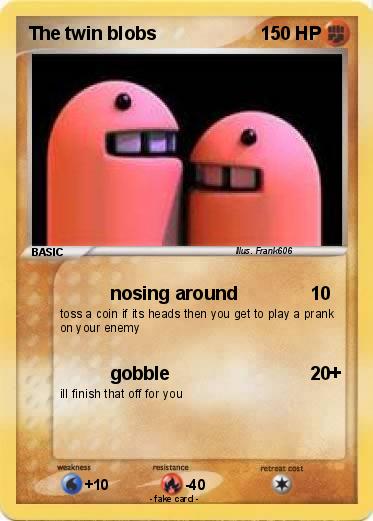 Pokemon The twin blobs