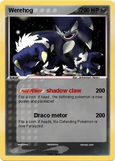 Pokemon Werehog