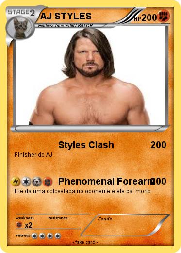 Pokemon AJ STYLES