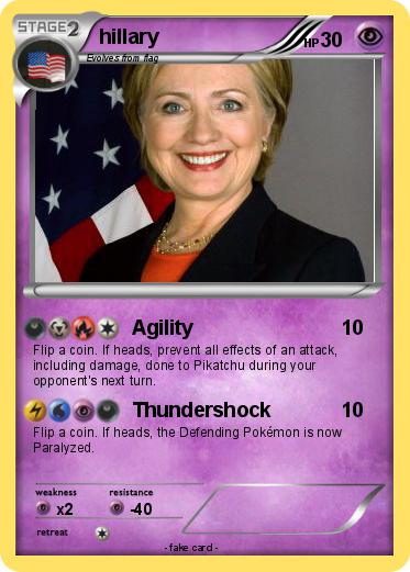 Pokemon hillary
