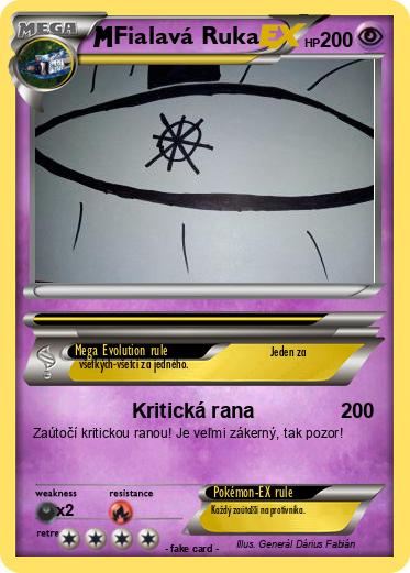 Pokemon Fialavá Ruka
