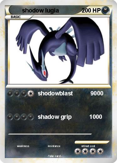 Pokemon shodow lugia
