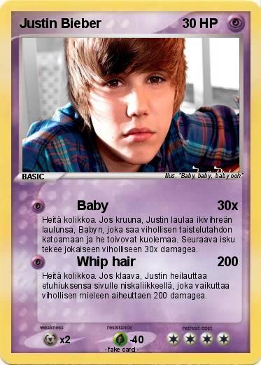 Pokemon Justin Bieber