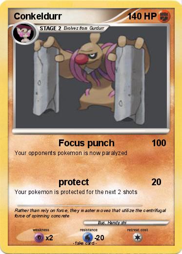 Pokemon Conkeldurr