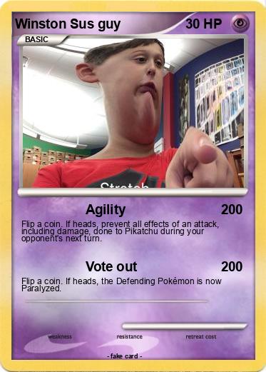 Pokemon Winston Sus guy