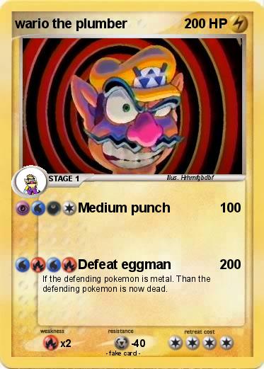 Pokemon wario the plumber