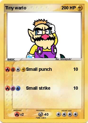 Pokemon Tiny wario