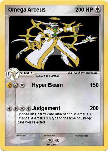 Pokemon Omega Arceus