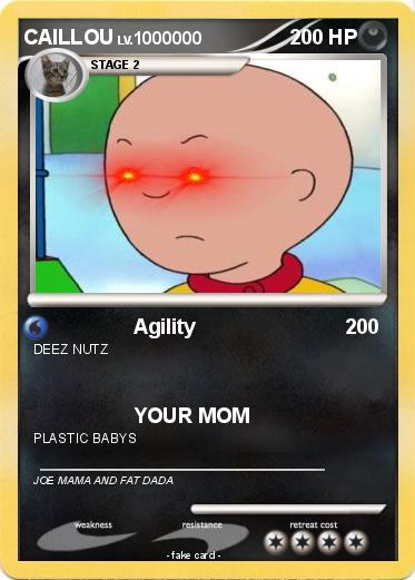 Pokemon CAILLOU