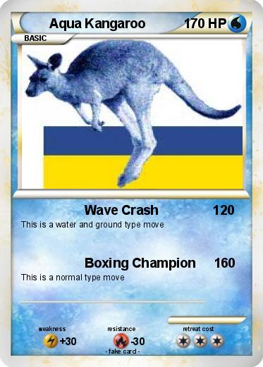 Pokemon Aqua Kangaroo