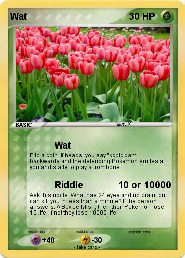 Pokemon Wat