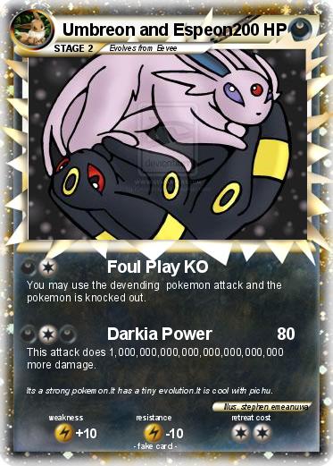 Pokemon Umbreon and Espeon