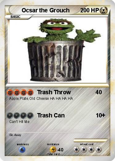 Pokemon Ocsar the Grouch