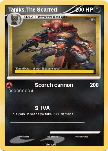 Pokemon Taniks,The Scarred