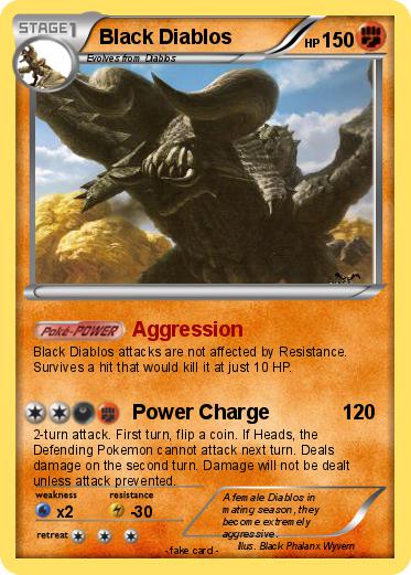 Pokemon Black Diablos