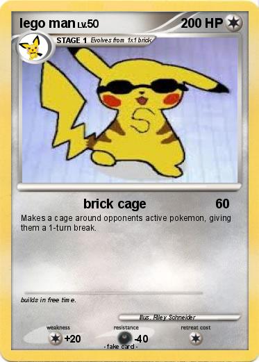 Pokemon lego man