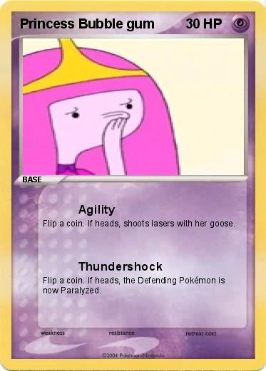 Pokemon Princess Bubble gum