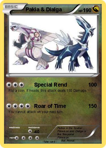 Pokemon Pakia & Dialga