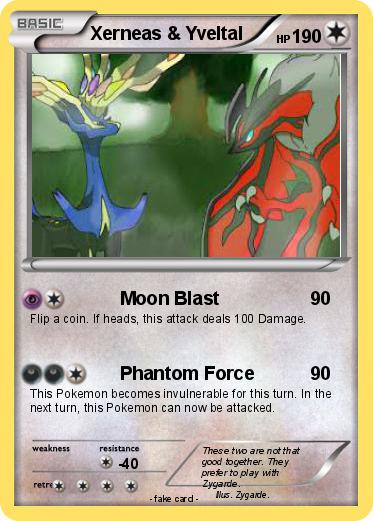 Pokemon Xerneas & Yveltal