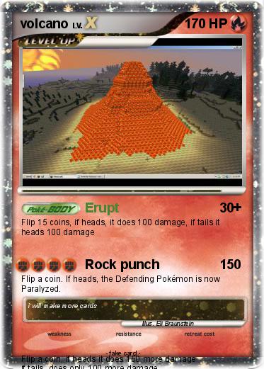 Pokemon volcano