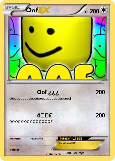 Pokemon Oof