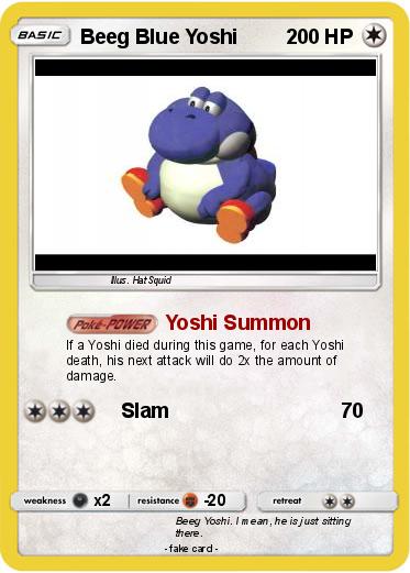 Pokemon Beeg Blue Yoshi