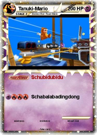 Pokemon Tanuki-Mario
